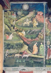 Der Monat April, ca. 1400